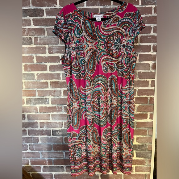 Colorful Liz Claiborne Dress - Picture 5 of 7